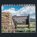 Yellowstone National Park Collection Wall Calendar<br><div class="desc">This historic calendar displays a collection of photos from different locations throughout The Yellowstone National Park showcasing some remarkable views in this beautiful collection. This calendar is printed on high-quality paper with full color, full bleed printing plus wire binding and grid transparency. This calendar will make the perfect gift, or...</div>