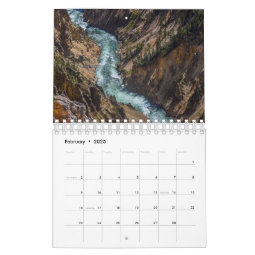 Yellowstone National Park Collection Wall Calendar Zazzle