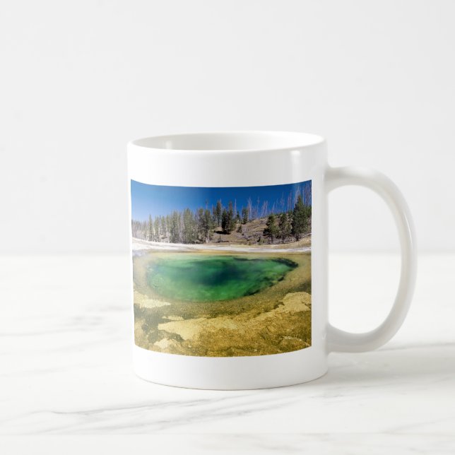 Yellowstone National Park Customizable Gifts Coffee Mug (Right)