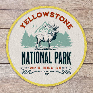 Yellowstone National Park Cute Landscape Patch