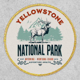 Yellowstone National Park Cute Landscape Patch