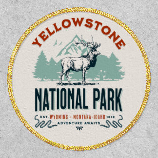 Yellowstone National Park Cute Landscape Patch