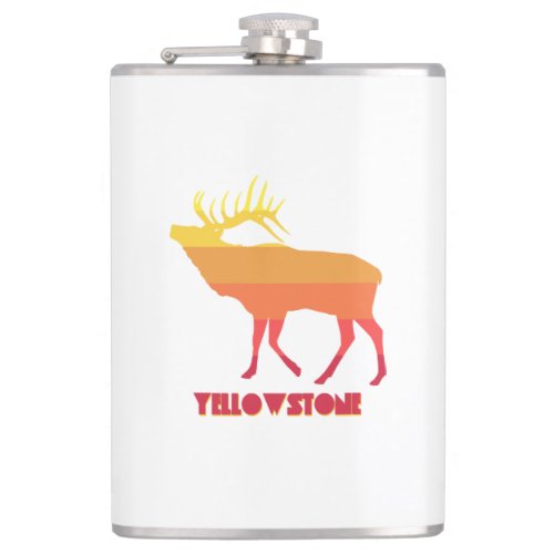 Yellowstone National Park Elk Flask