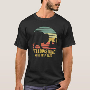 Yellowstone National Park Family Road Trip 2025 Ma T-Shirt
