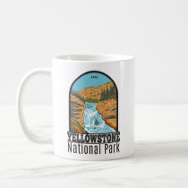 Yellowstone National Park Firehole Falls Vintage