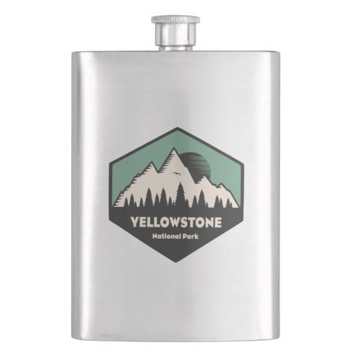 Yellowstone National Park Flask