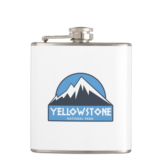 Yellowstone National Park Flask (Front)