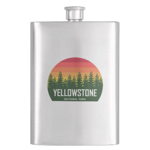 Yellowstone National Park Flask