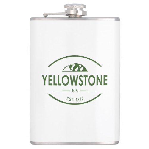 Yellowstone National Park Flask