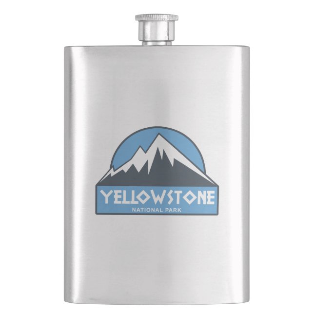 Yellowstone National Park Flask (Front)
