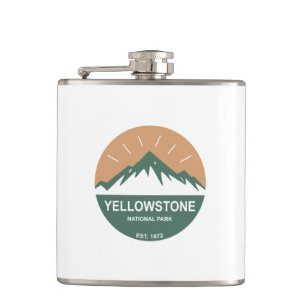Yellowstone National Park Flask