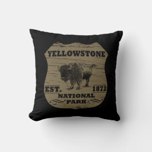 Yellowstone National Park gifts Throw Pillow