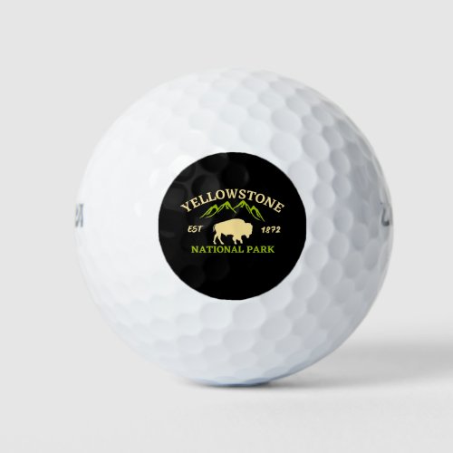 Yellowstone National Park Golf Balls