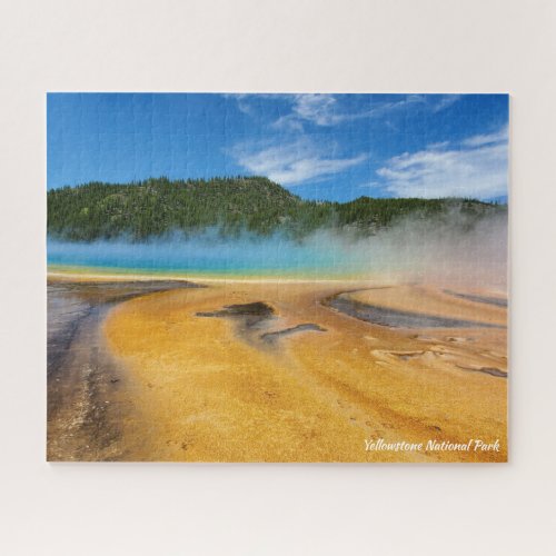 Yellowstone National Park Grand Prismatic Jigsaw Puzzle