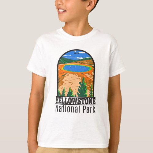 Yellowstone National Park Grand Prismatic Spring T T_Shirt