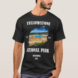 Yellowstone National Park - Grand Prismatic Wyomin T-Shirt