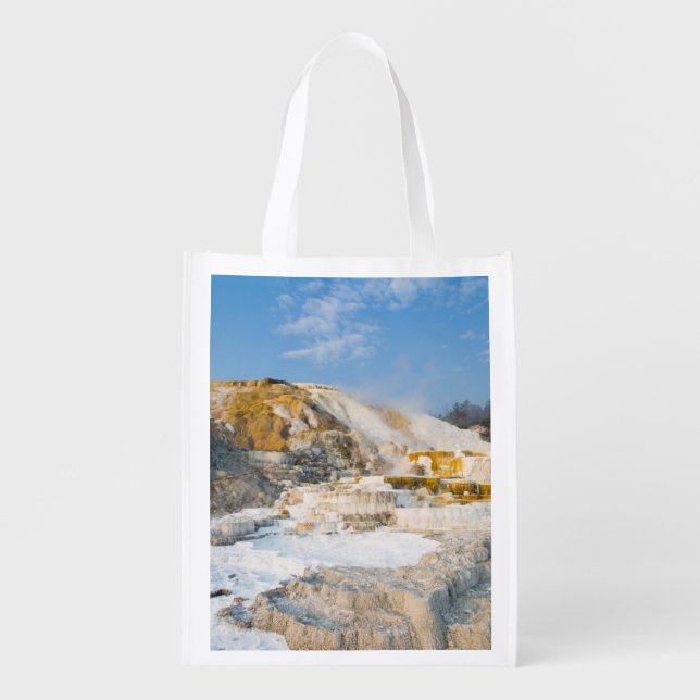Yellowstone National Park Grocery Bag (Front)