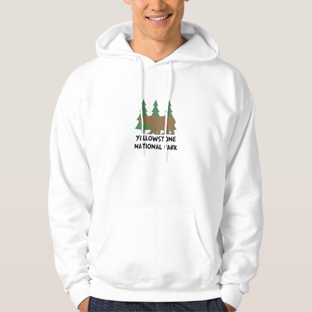 Yellowstone National Park Hoodie (Front)