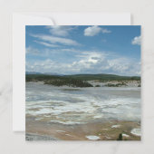 Yellowstone National Park hot land, geyser (Back)