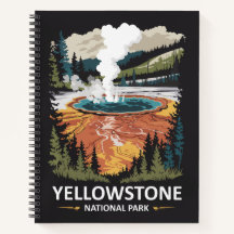 Yellowstone National Park Hot Spring
