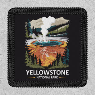 Yellowstone National Park Hot Spring Patch