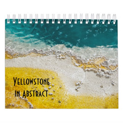 Yellowstone National Park in Abstract Calendar