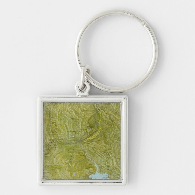 Yellowstone National Park Keychain (Front)