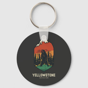 Yellowstone National Park Keychain
