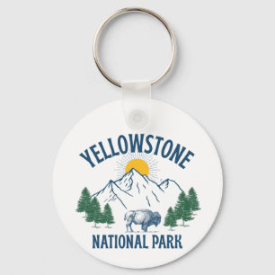 YELLOWSTONE NATIONAL PARK KEYCHAIN
