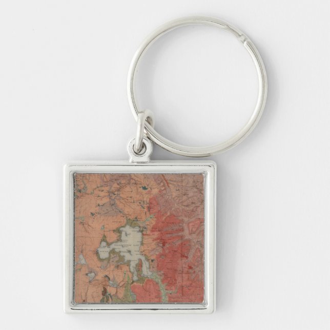 Yellowstone National Park Keychain (Front)