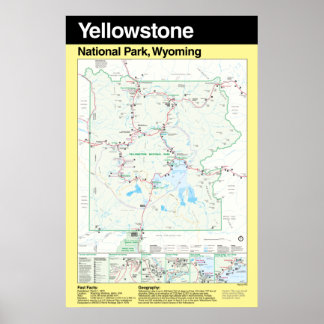 Yellowstone National Park Large Poster