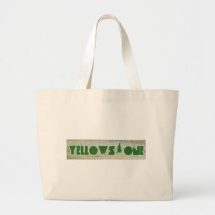 Yellowstone National Park Large Tote Bag