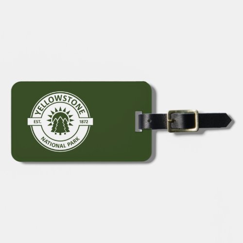 Yellowstone National Park Luggage Tag