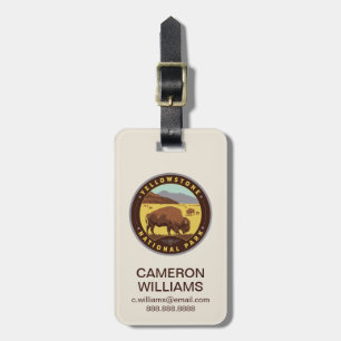 Yellowstone National Park Luggage Tag