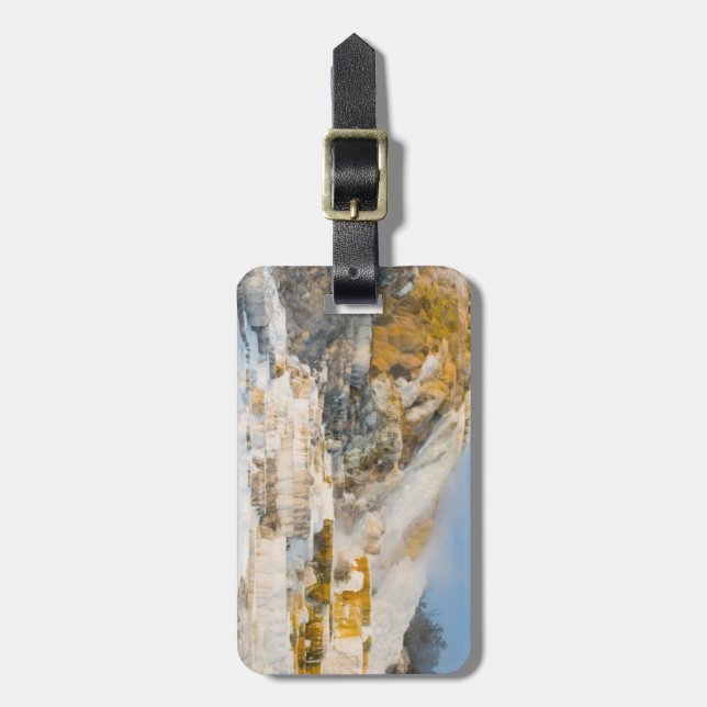 Yellowstone National Park Luggage Tag (Front Vertical)