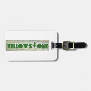 Yellowstone National Park Luggage Tag