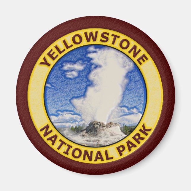 Yellowstone National Park Magnet (Front)