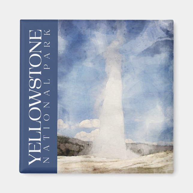 Yellowstone National Park Magnet (Front)