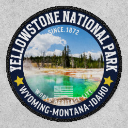 Yellowstone National Park Montana Patch
