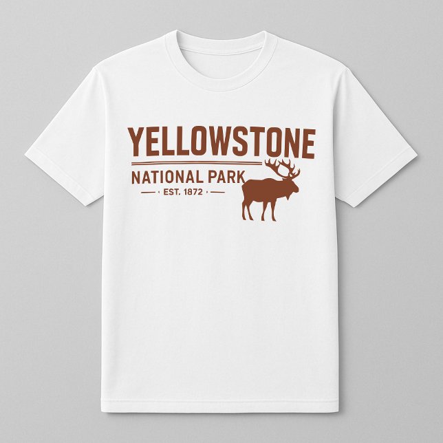Yellowstone National Park Moose T-Shirt (Creator Uploaded)