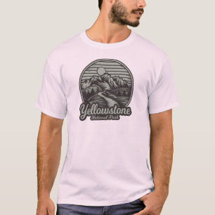 Yellowstone National Park Mountain Trail T-Shirt
