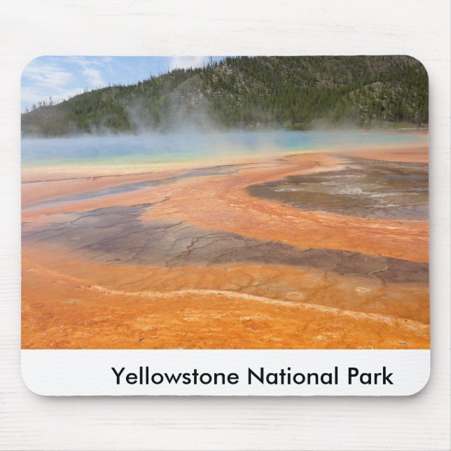 Yellowstone National Park Mouse Pad (Front)