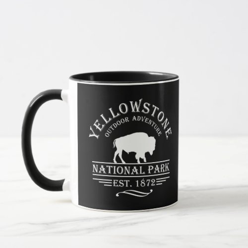 Yellowstone national park mug