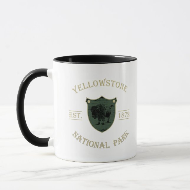 Yellowstone national park mug (Left)