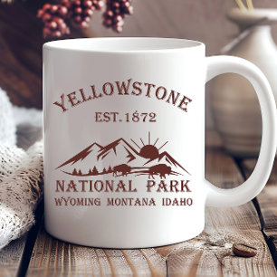 Yellowstone national park mug