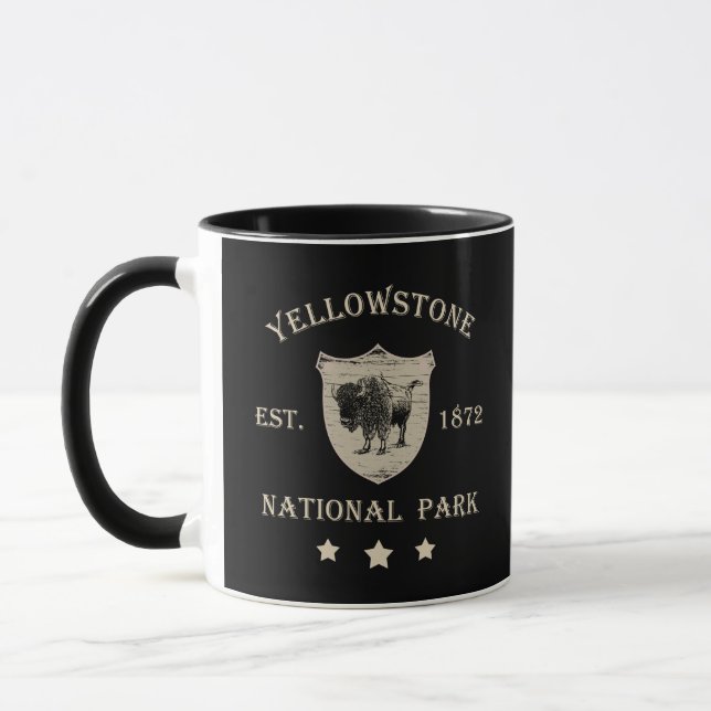 Yellowstone national park mug (Left)