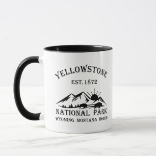 Yellowstone national park mug