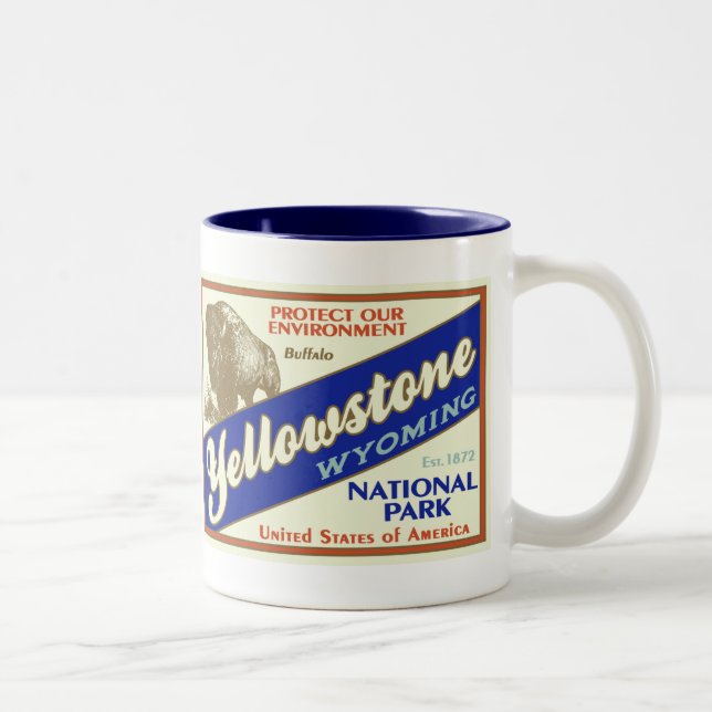 Yellowstone National Park Mug (Right)