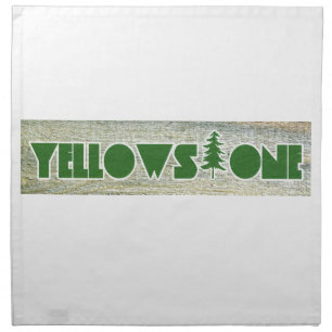 Yellowstone National Park Napkin
