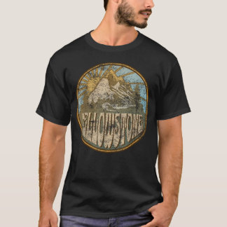 Yellowstone National Park Nature Mountains Hiking T-Shirt